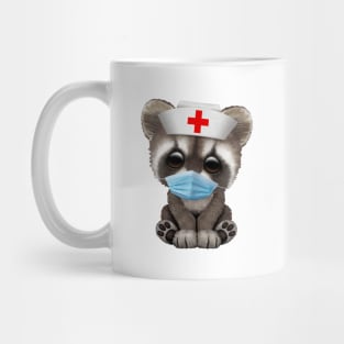 Cute Baby Raccoon Nurse Mug